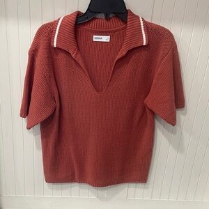 Sonoma Terracotta Knit Sweater